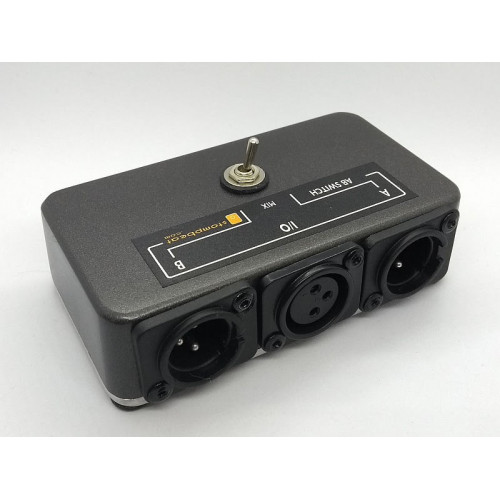 XLR AB Switch with both ON feature Popless